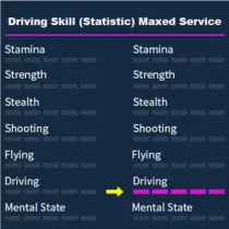 GTA 5 Driving Skill (Statistic) Maxed Service
